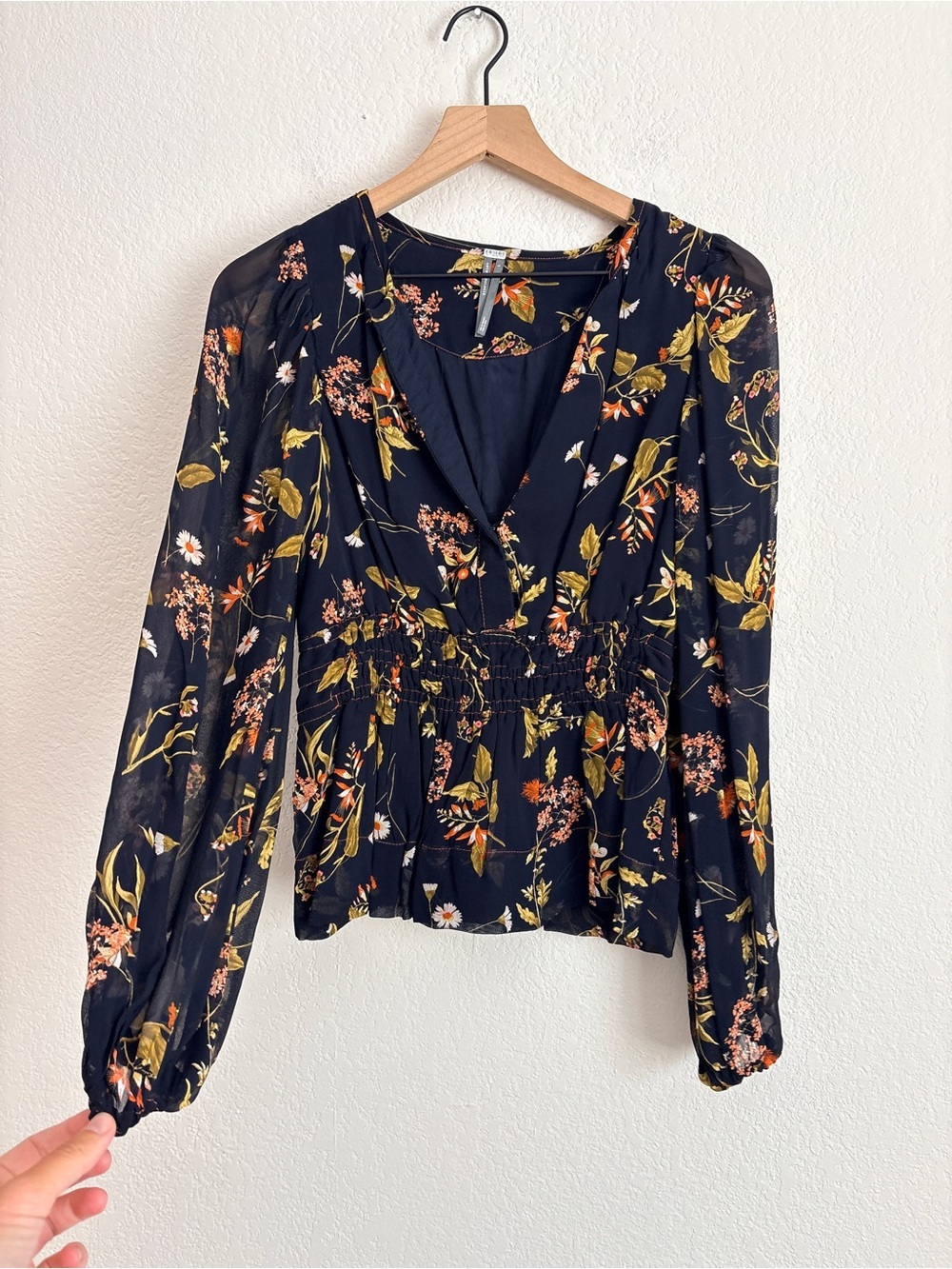 Anthropologie The Somerset Long-Sleeve Blouse - Picture 4 of 8